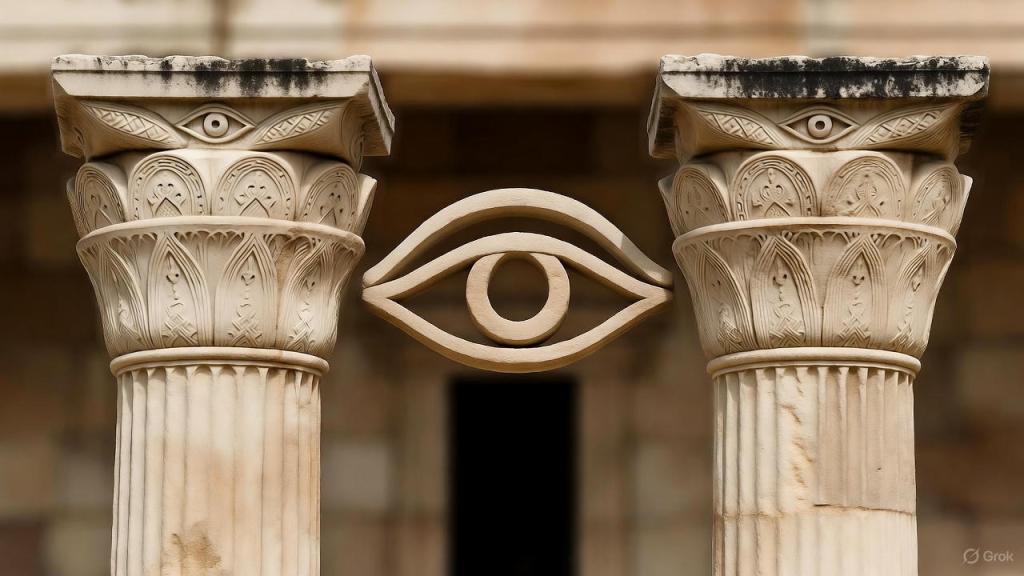 Two pillars of the temple of the&nbsp;soul.